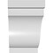 Ekena Millwork 5-in. W x 8-in. D x 8-in. H Copenhagen Architectural Grade PVC Knee Brace BRCP05X08X08CHG - alternate 3